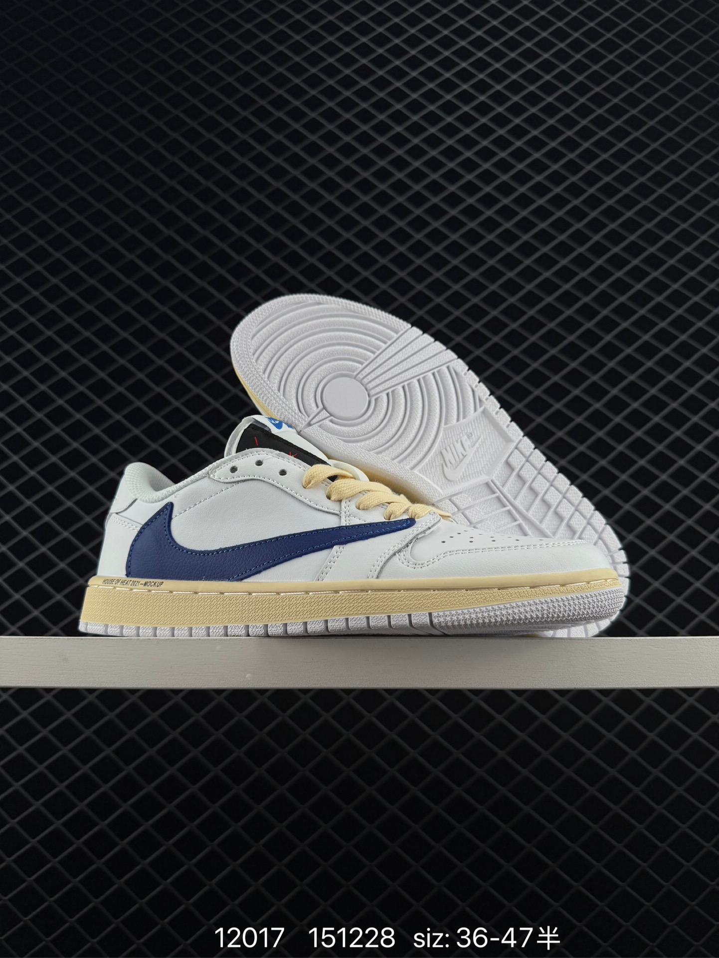 Travis Scott x Air Jordan 1 ” Reverse Mocha “